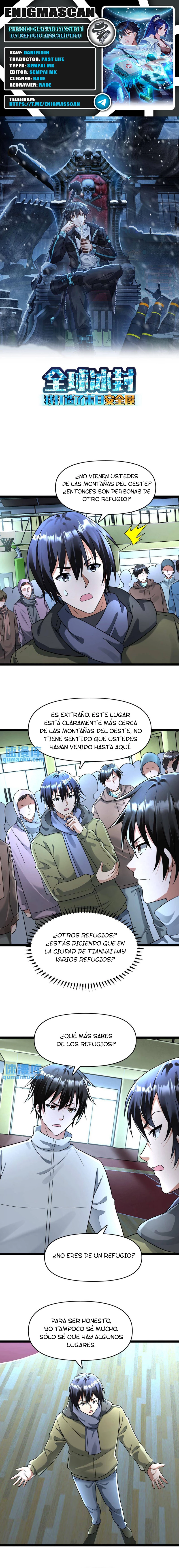 Periodo Glaciar: Construí un Refugio Apocalíptico > Capitulo 156 > Page 01