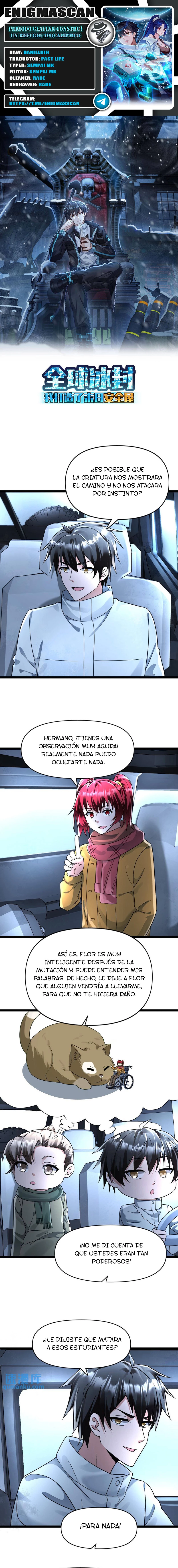 Periodo Glaciar: Construí un Refugio Apocalíptico > Capitulo 161 > Page 01