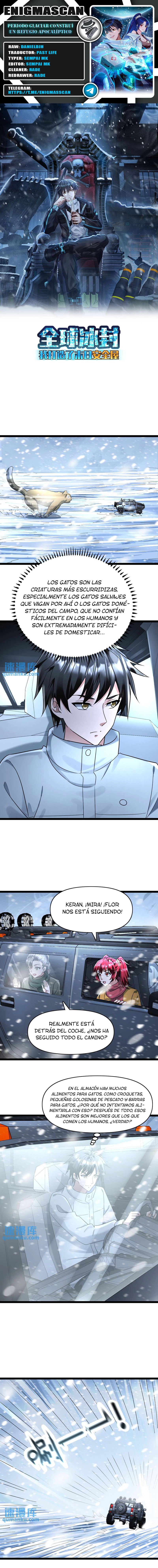 Periodo Glaciar: Construí un Refugio Apocalíptico > Capitulo 163 > Page 01