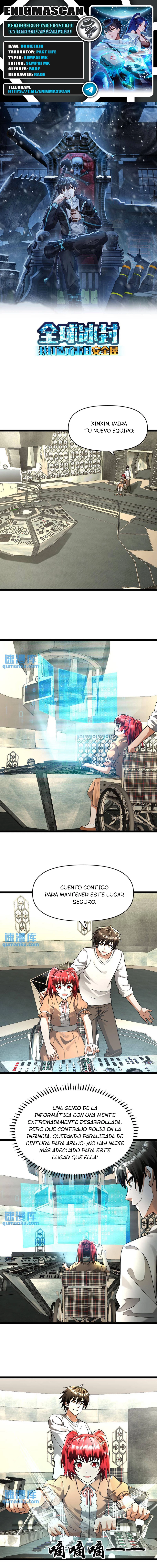 Periodo Glaciar: Construí un Refugio Apocalíptico > Capitulo 166 > Page 01