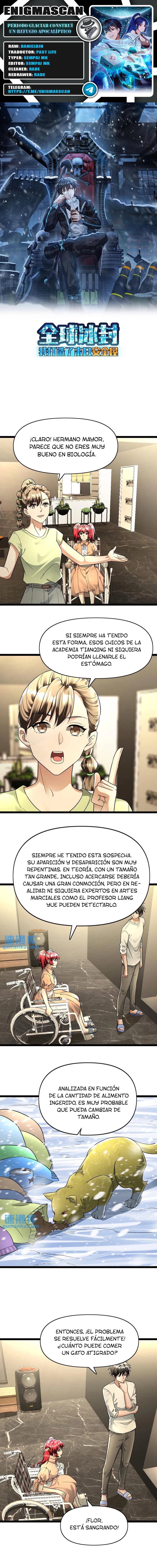 Periodo Glaciar: Construí un Refugio Apocalíptico > Capitulo 168 > Page 01