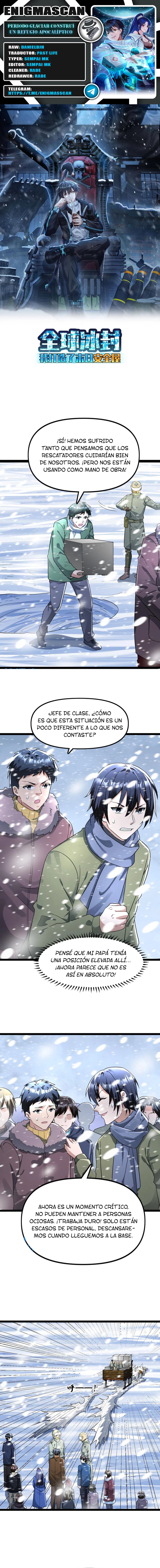 Periodo Glaciar: Construí un Refugio Apocalíptico > Capitulo 170 > Page 01