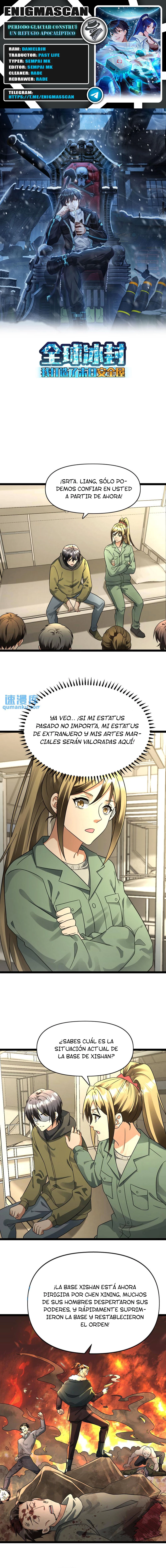 Periodo Glaciar: Construí un Refugio Apocalíptico > Capitulo 174 > Page 01