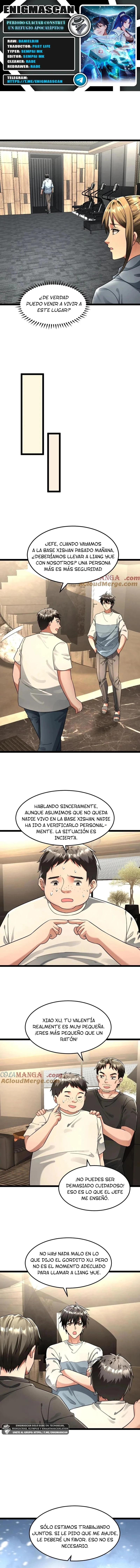 Periodo Glaciar: Construí un Refugio Apocalíptico > Capitulo 254 > Page 01
