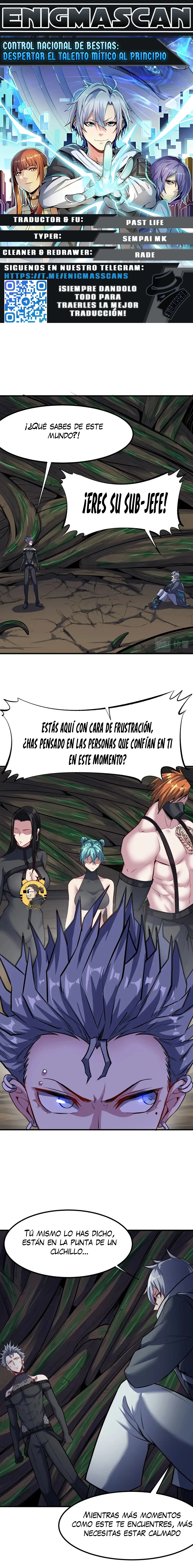 Control Nacional de Bestias: Despertar el Talento Mítico al Principio > Capitulo 43 > Page 01