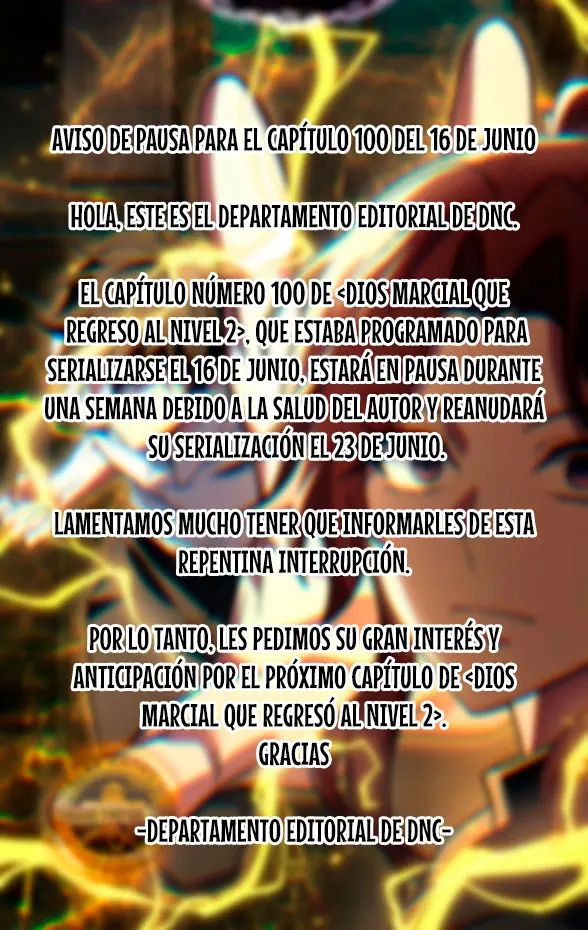 El Dios Marcial que Regresó al nivel 2 > Capitulo 99.5 > Page 01
