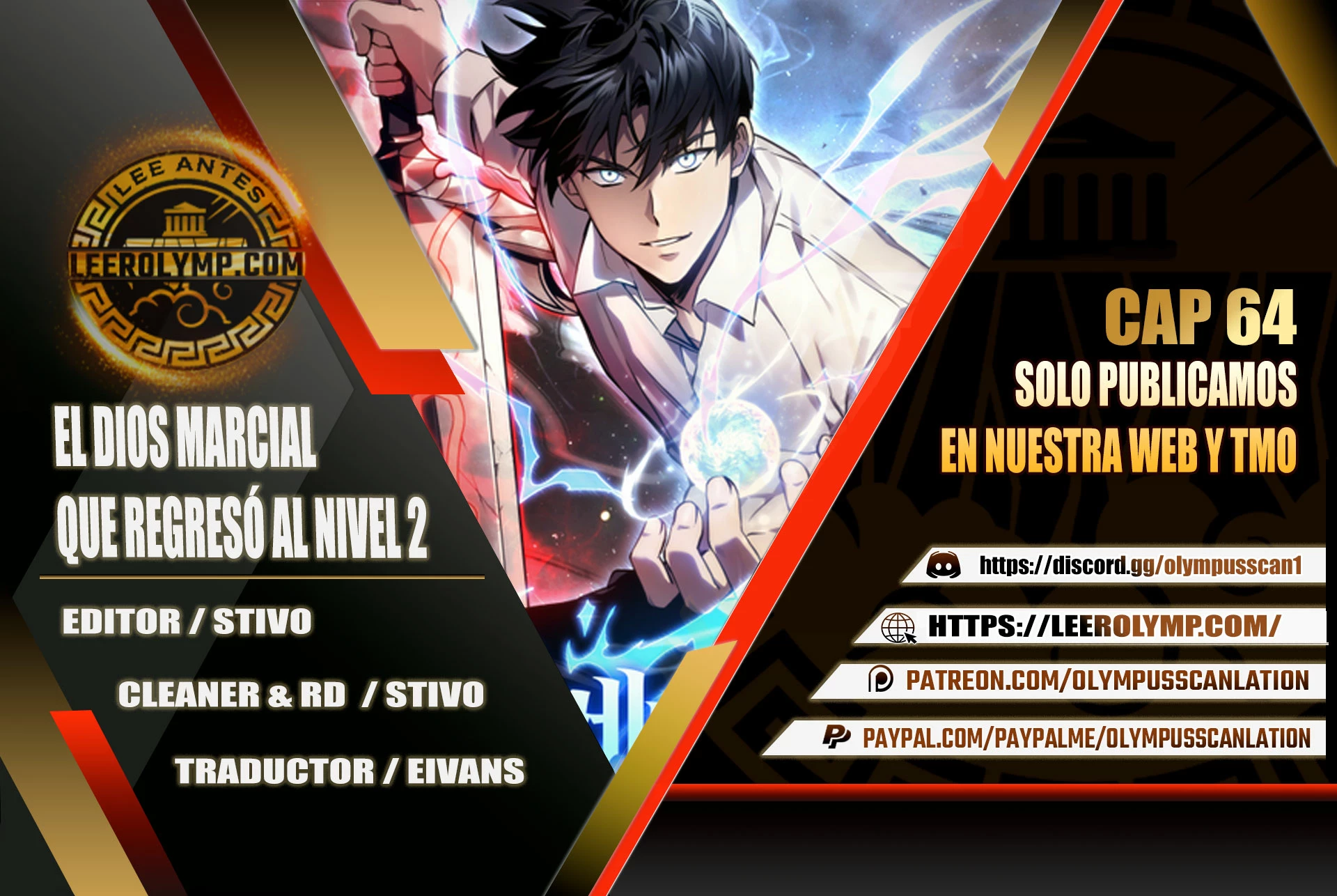 El Dios Marcial que Regresó al nivel 2 > Capitulo 64 > Page 01