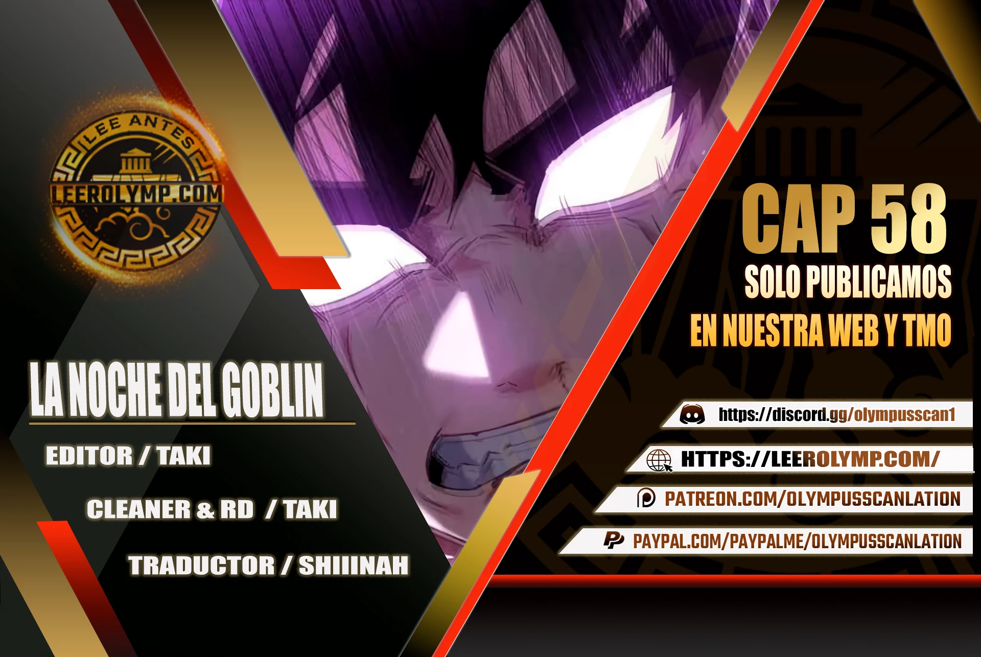 La noche del goblin > Capitulo 58 > Page 01