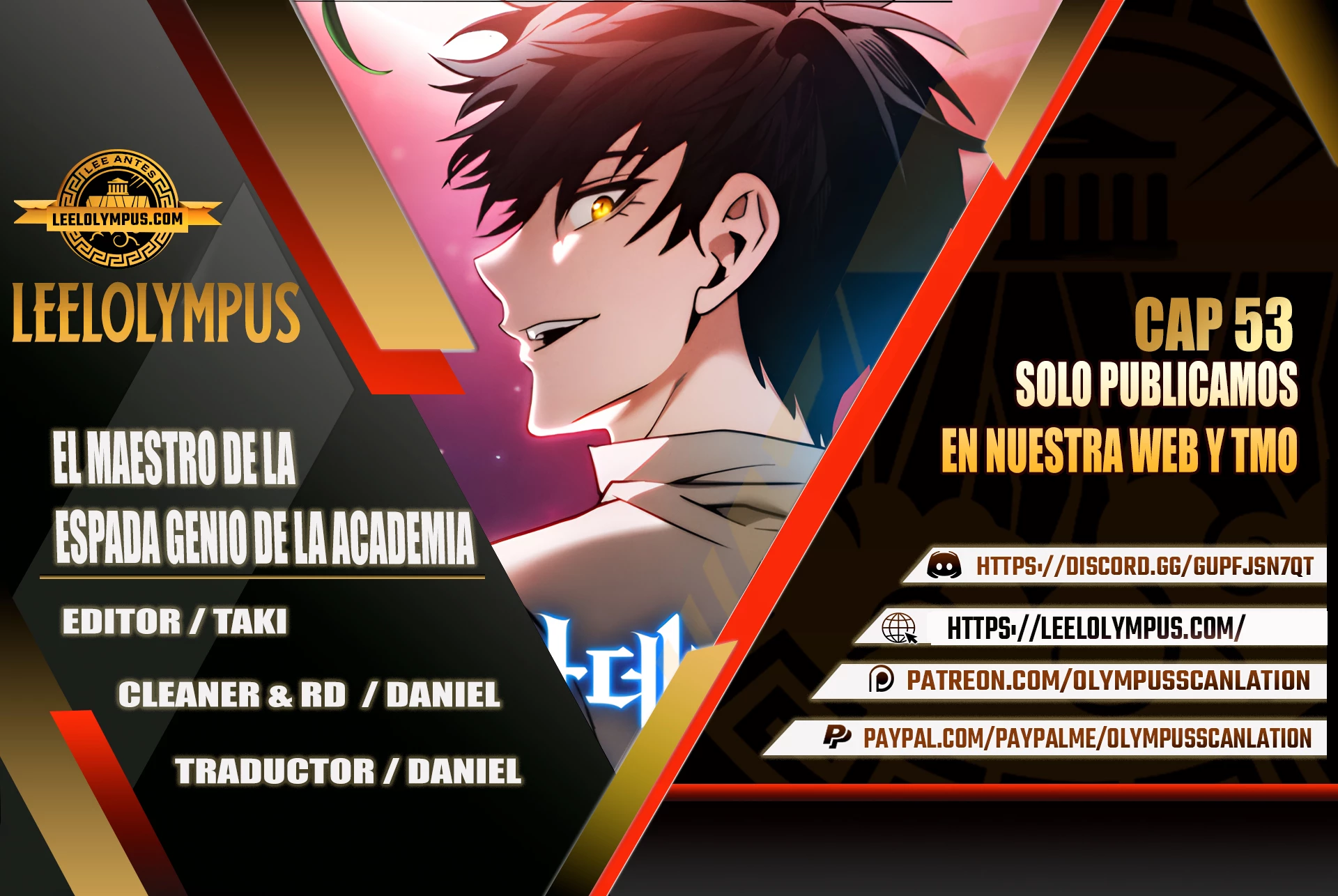El maestro de la espada Genio de la academia > Capitulo 53 > Page 01