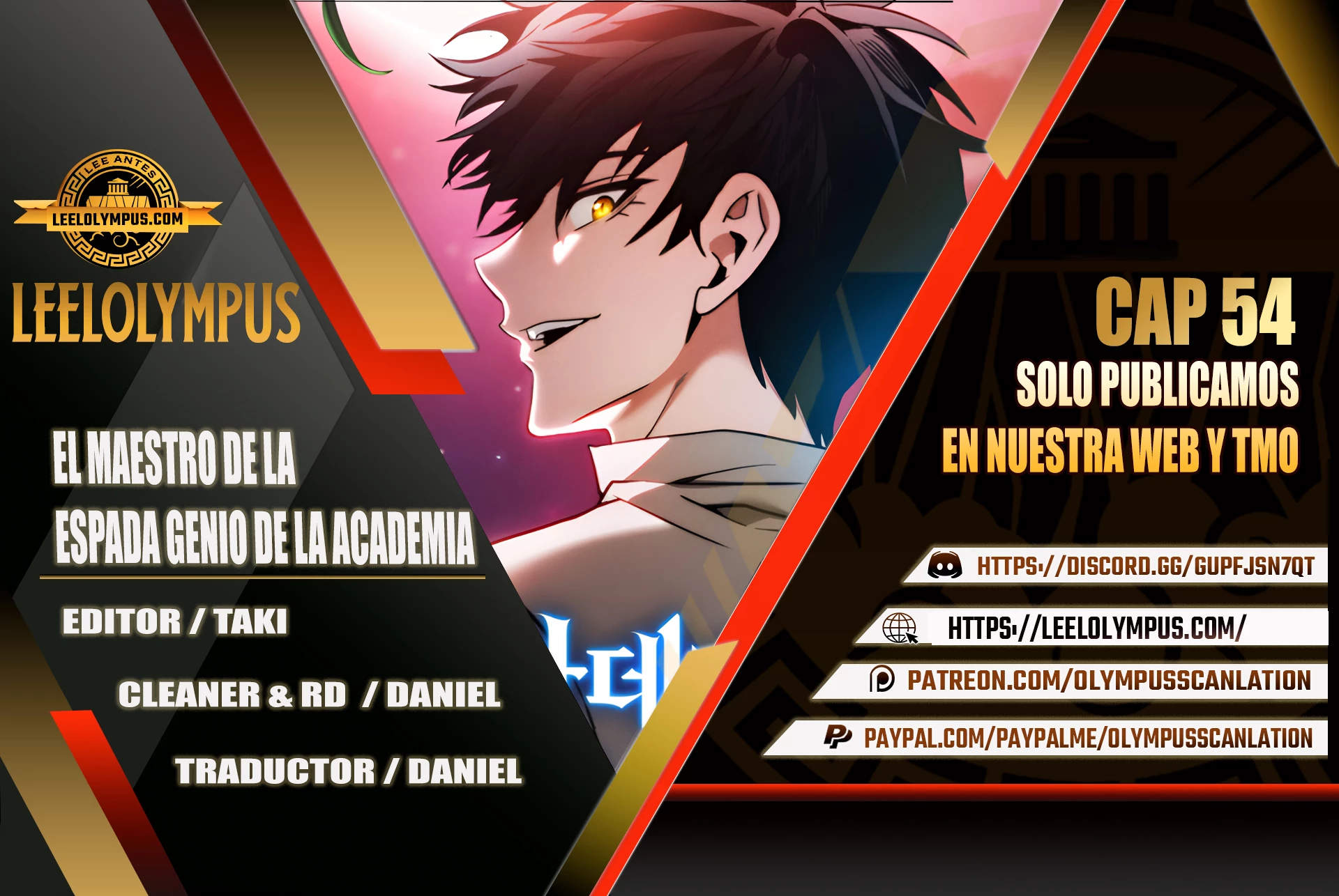 El maestro de la espada Genio de la academia > Capitulo 54 > Page 01
