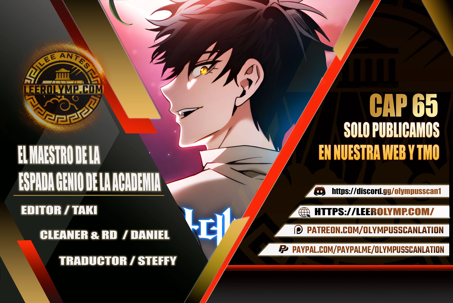 El maestro de la espada Genio de la academia > Capitulo 65 > Page 01