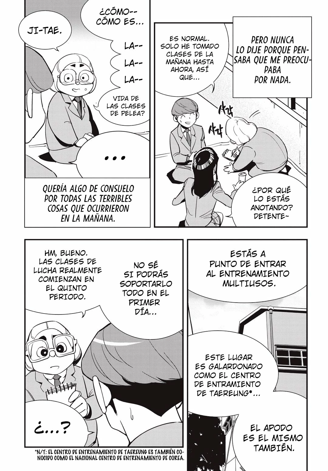 Aula de Lucha 3 > Capitulo 14 > Page 101