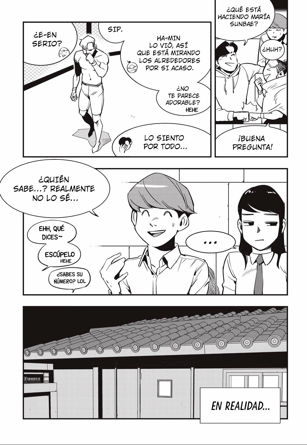 Aula de Lucha 3 > Capitulo 19 > Page 121