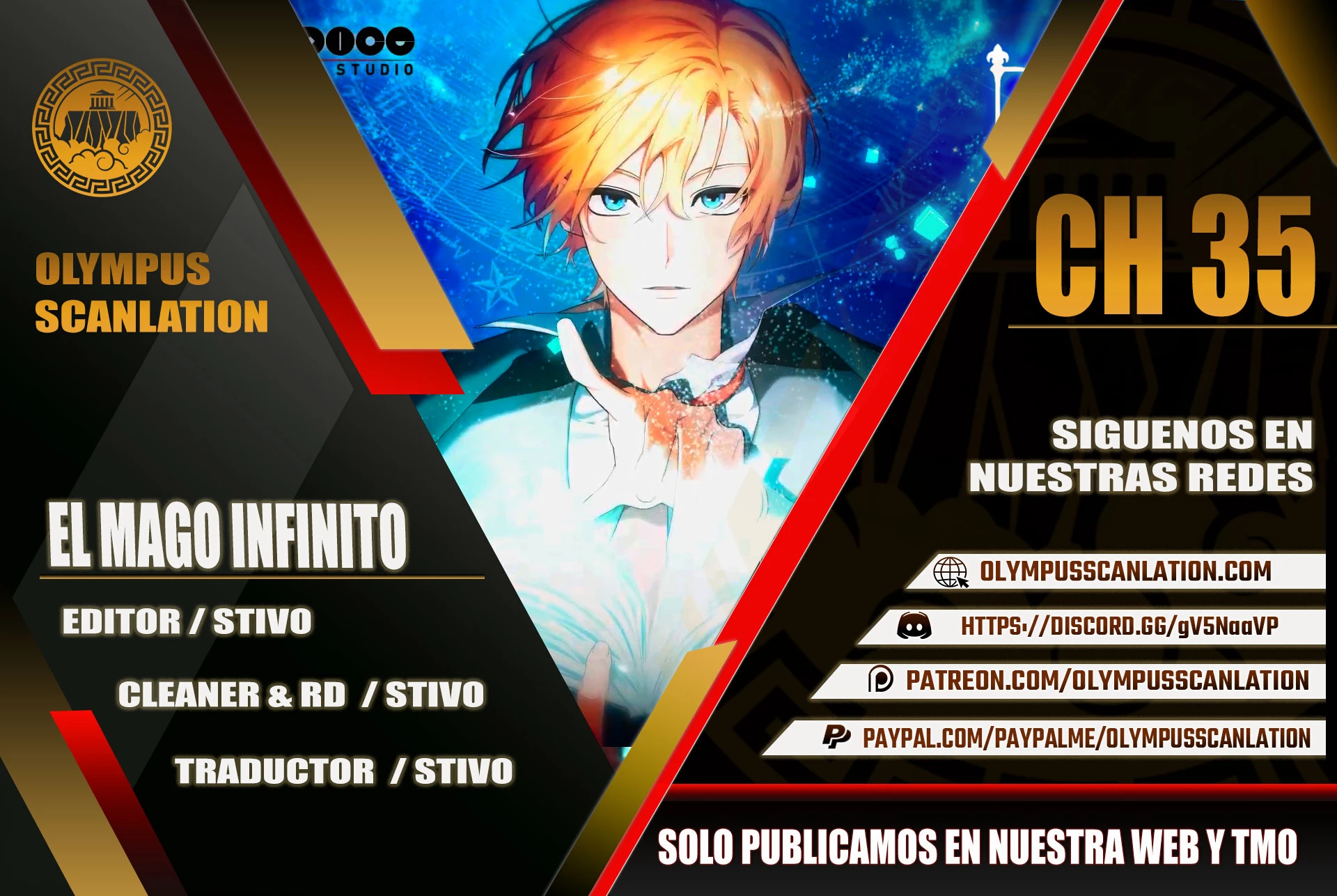 Shirone El Infinit0 (Mago infinito) > Capitulo 35 > Page 01
