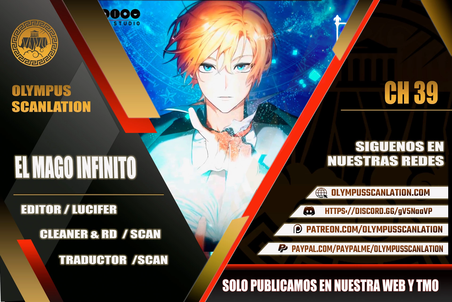 Shirone El Infinit0 (Mago infinito) > Capitulo 39 > Page 01