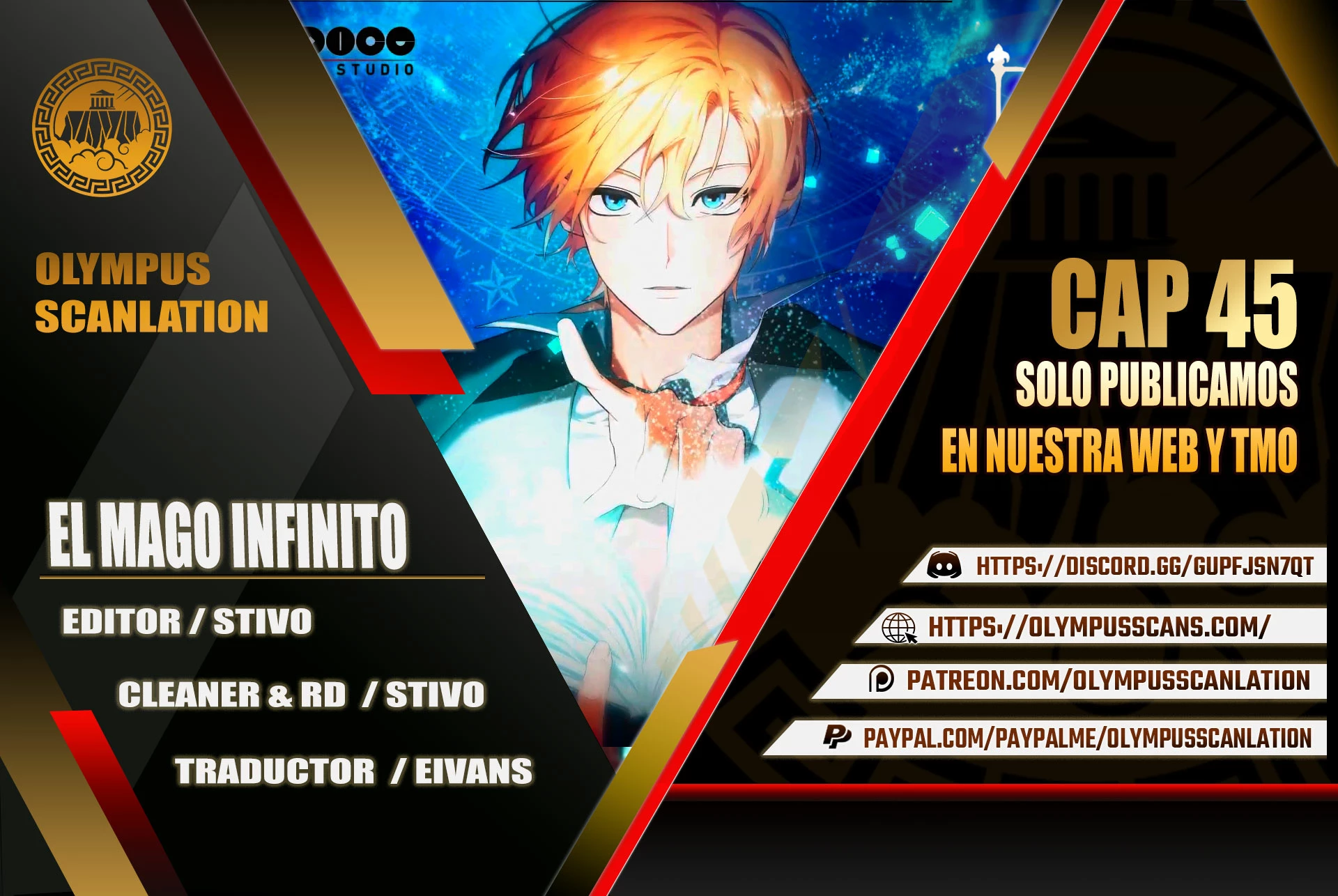 Shirone El Infinit0 (Mago infinito) > Capitulo 45 > Page 01