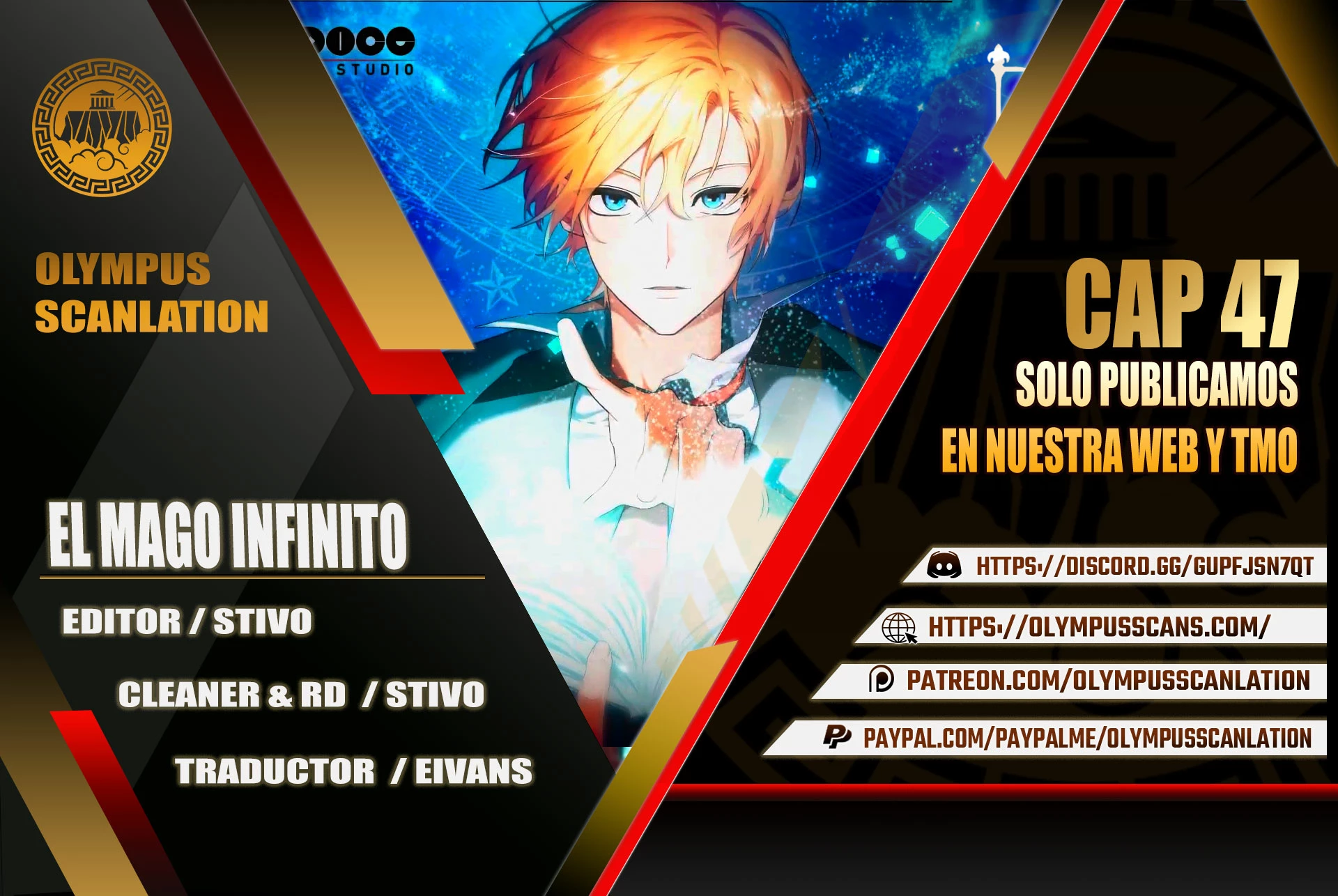 Shirone El Infinit0 (Mago infinito) > Capitulo 47 > Page 01