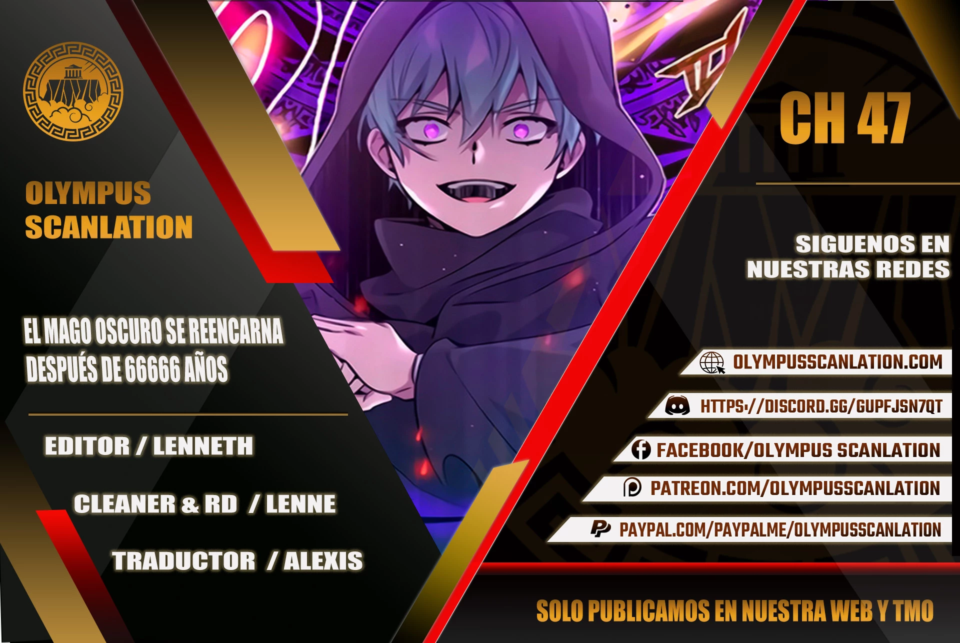 El mago oscuro reencarna Después De 66666 años > Capitulo 47 > Page 01