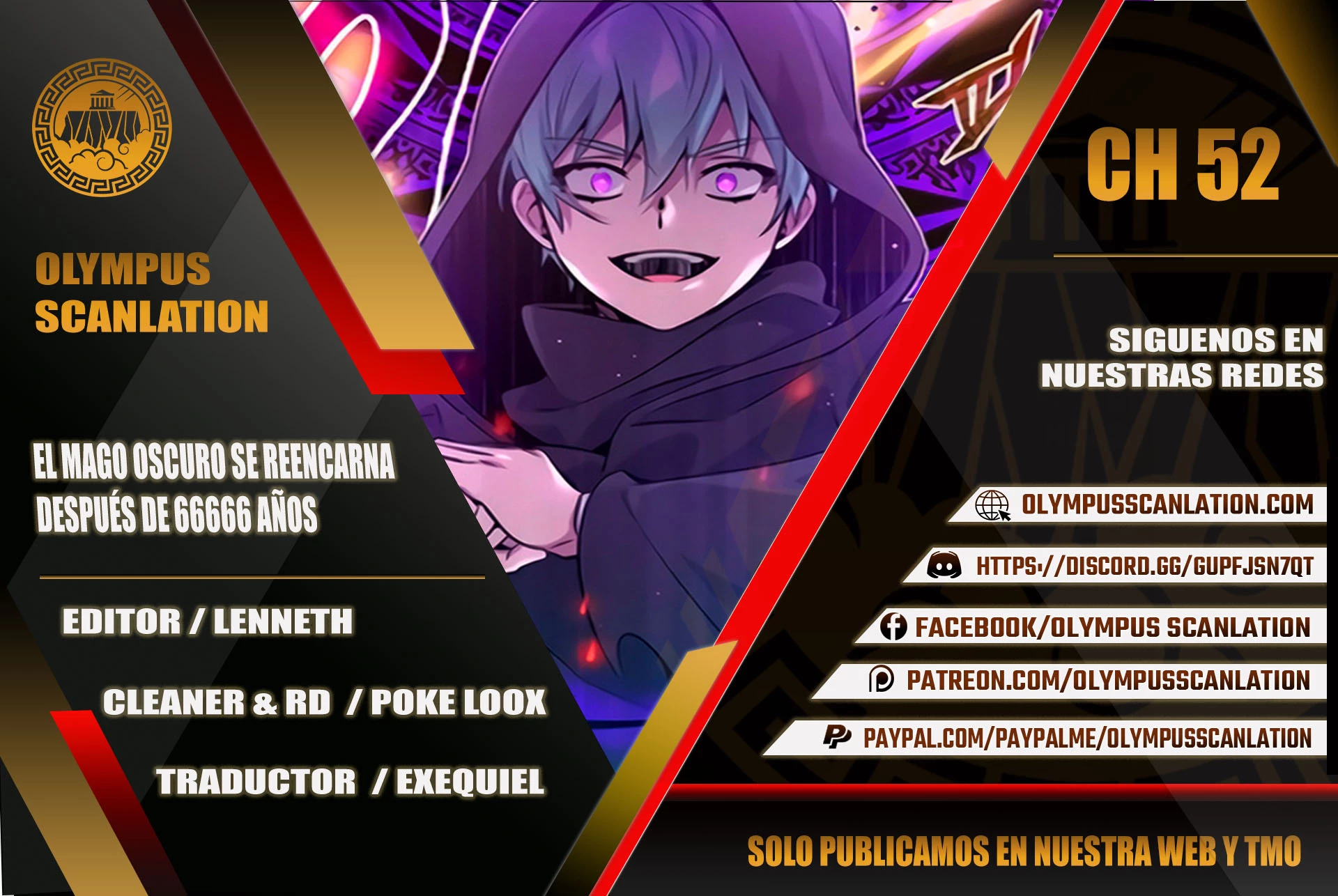 El mago oscuro reencarna Después De 66666 años > Capitulo 52 > Page 01