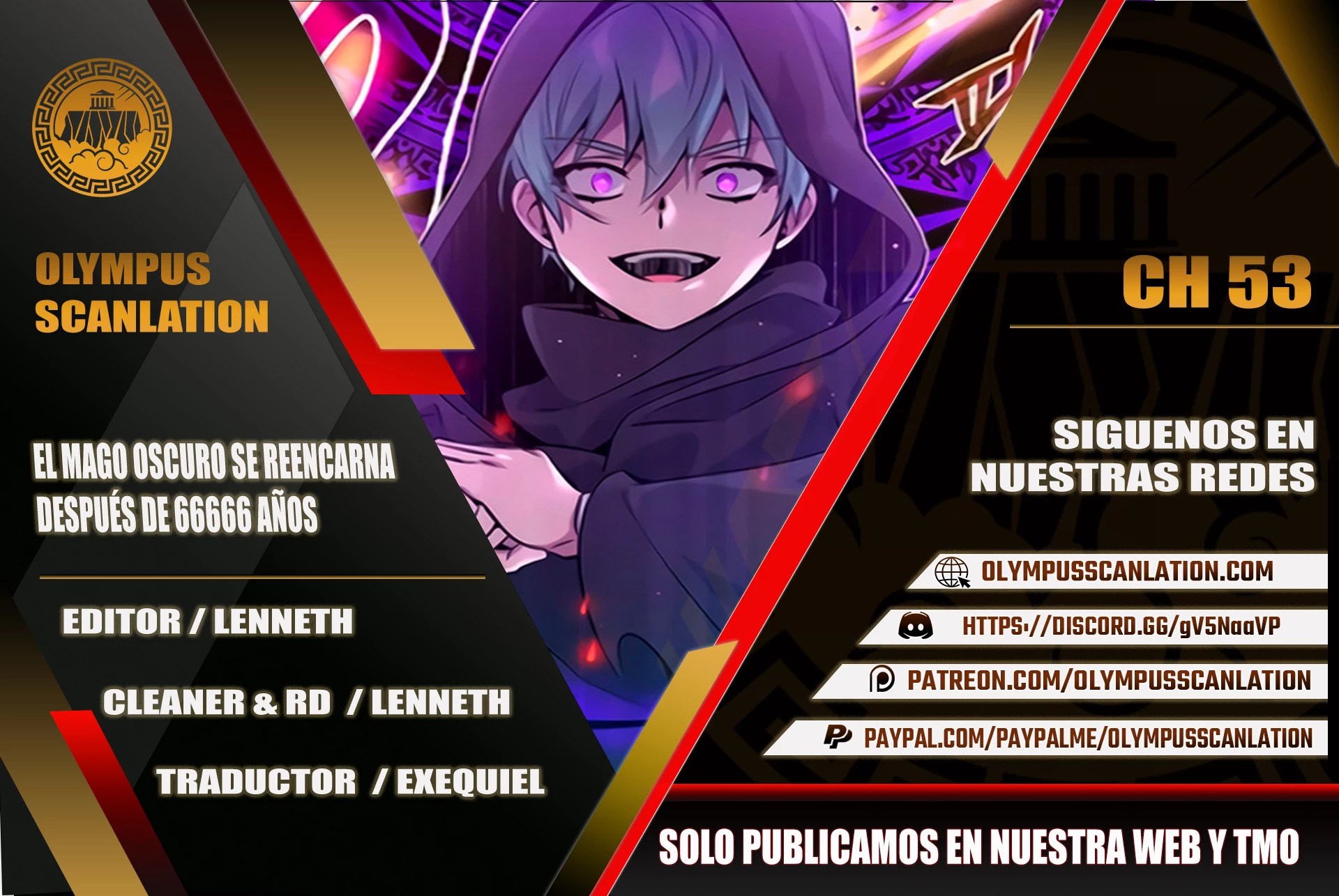 El mago oscuro reencarna Después De 66666 años > Capitulo 53 > Page 01