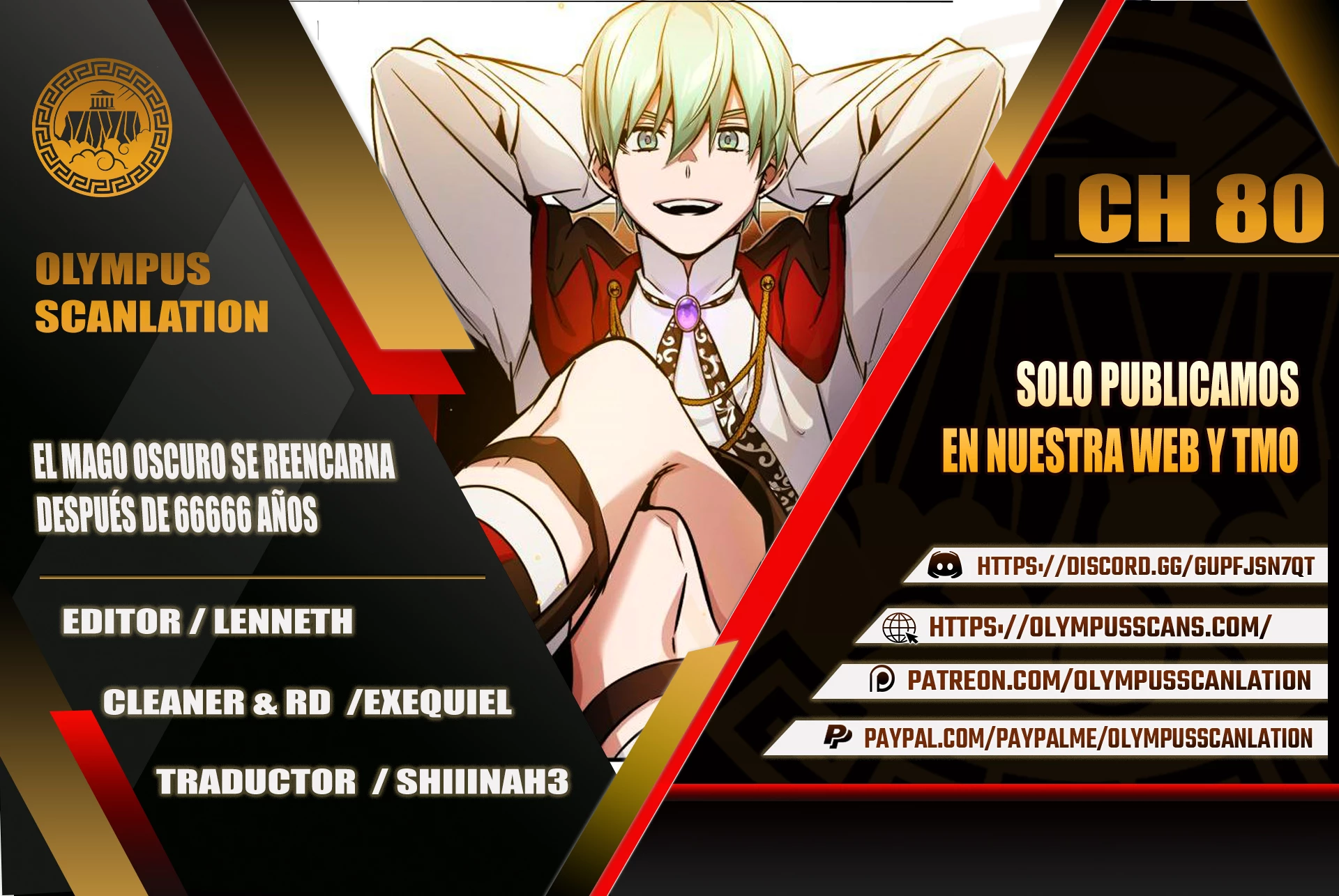 El mago oscuro reencarna Después De 66666 años > Capitulo 80 > Page 01