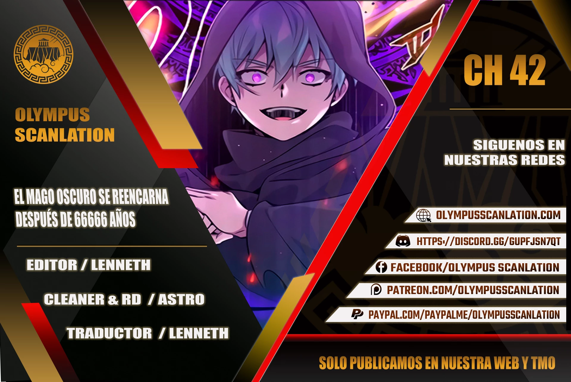 El mago oscuro reencarna Después De 66666 años > Capitulo 42 > Page 01