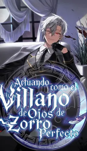 Actuando como el villano de ojos de zorro Perfecto